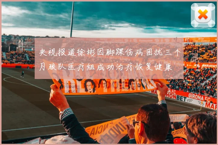 央视报道徐彬因脚踝伤病困扰三个月狼队医疗组成功治疗恢复健康